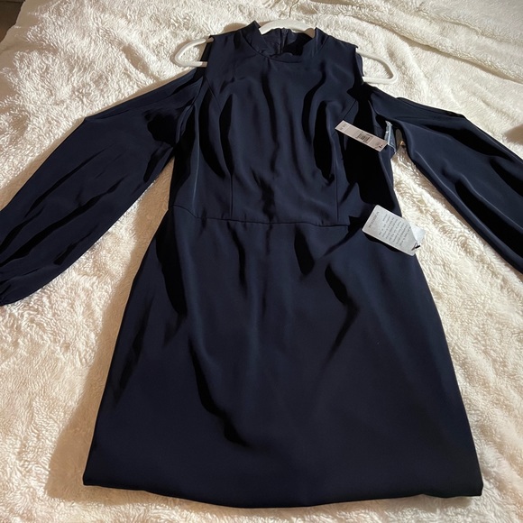 Maggy London Dark Navy dress size 12 - Picture 1 of 5